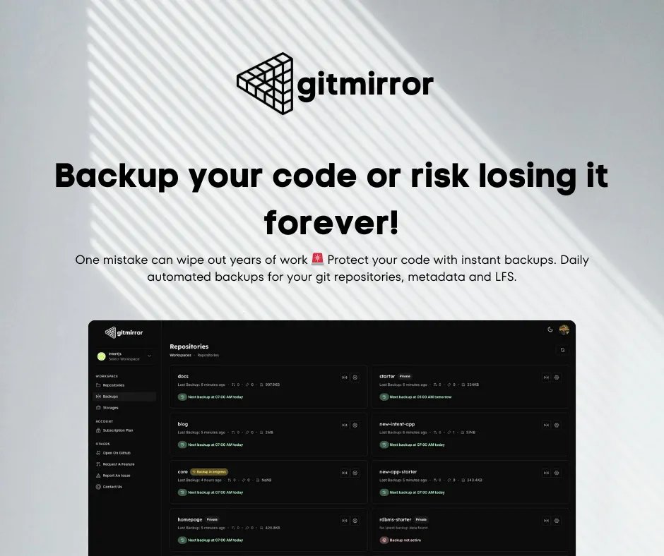 GitMirror Banner